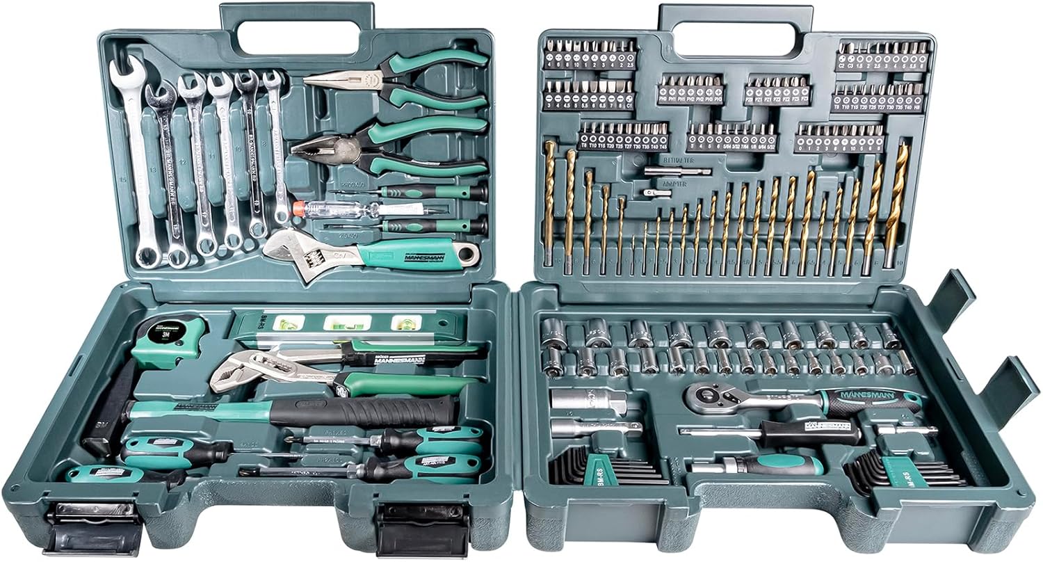 🚗 KFZ & Werkstatt – Brüder Mannesmann Tool 176 Pieces Tool Set, M29086 – Bild 5