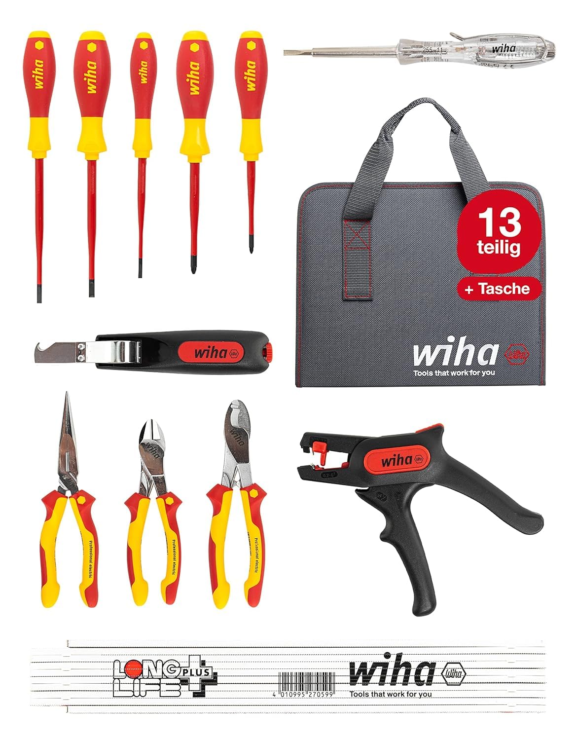 ⚡ Elektro & Technik – Wiha Best-of VDE Set 12-teilig 9300-025 Werkzeugset, 12-teilig