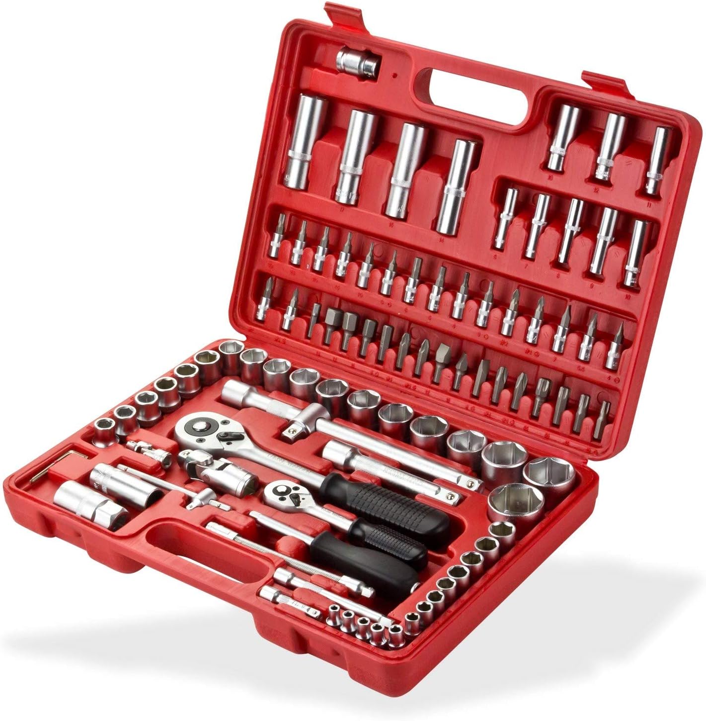 🚗 KFZ & Werkstatt – Socket Spanner Set 1/2 Inch 94 Pieces – Bild 6