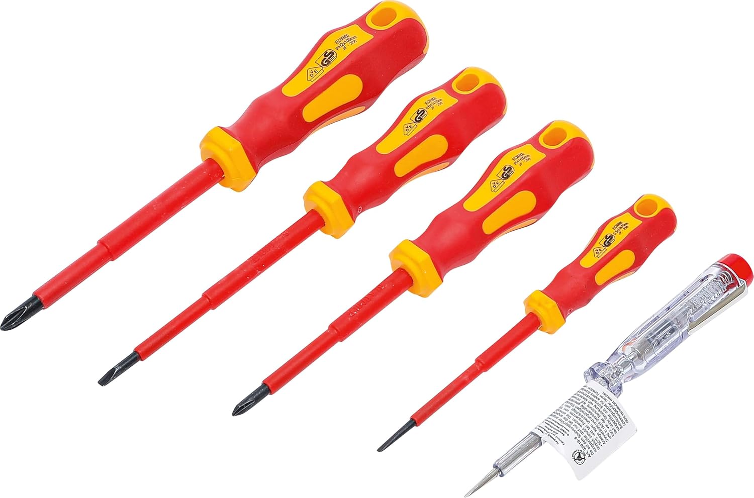 ⚡ Elektro & Technik – 5-teiliger VDE-Elektriker-Schraubendreher-Satz