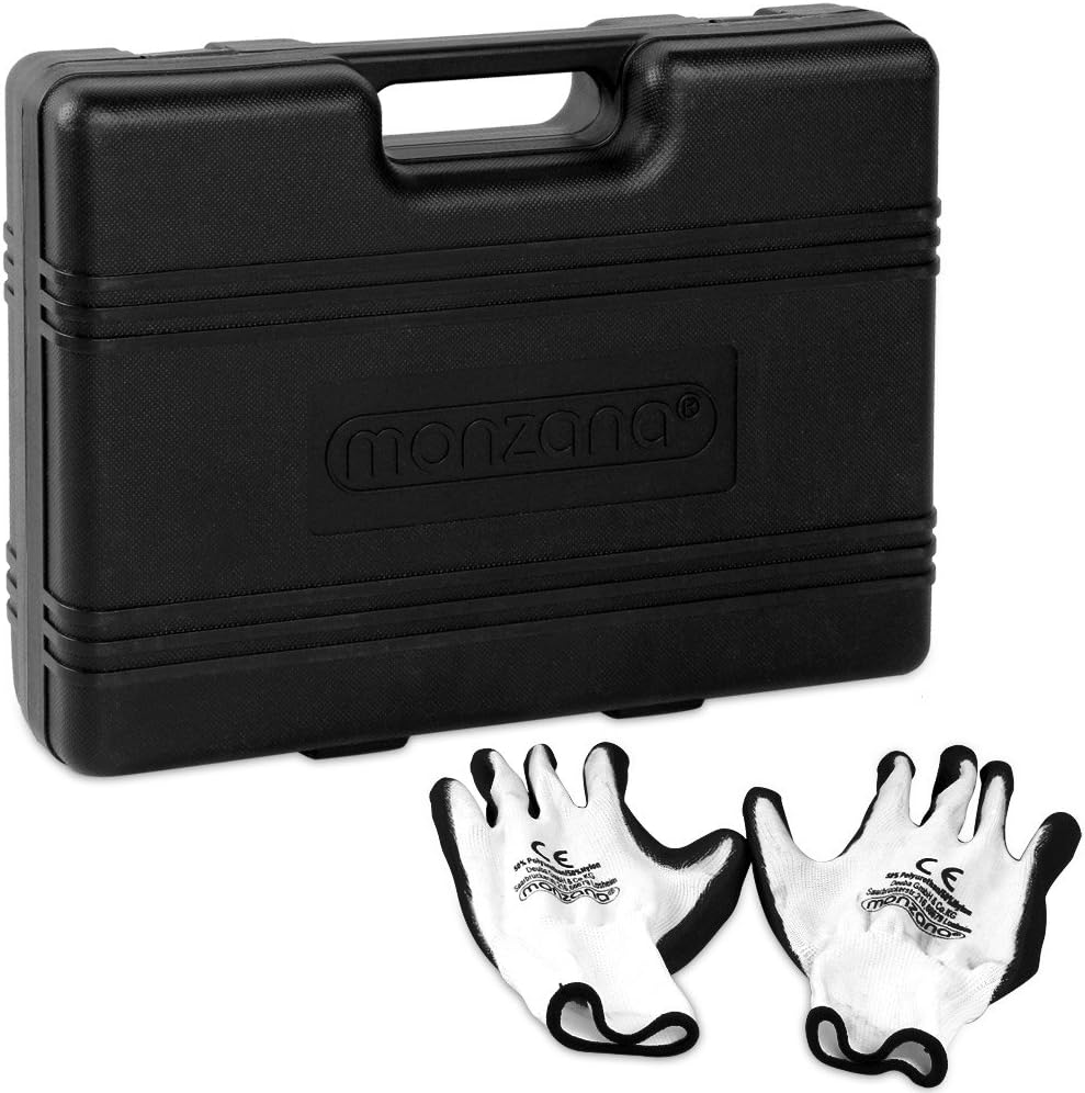 🚗 KFZ & Werkstatt – Monzana Socket Set, Chrome Vanadium Steel, Transport Case, Nut Box, Ratchet Box – Bild 4
