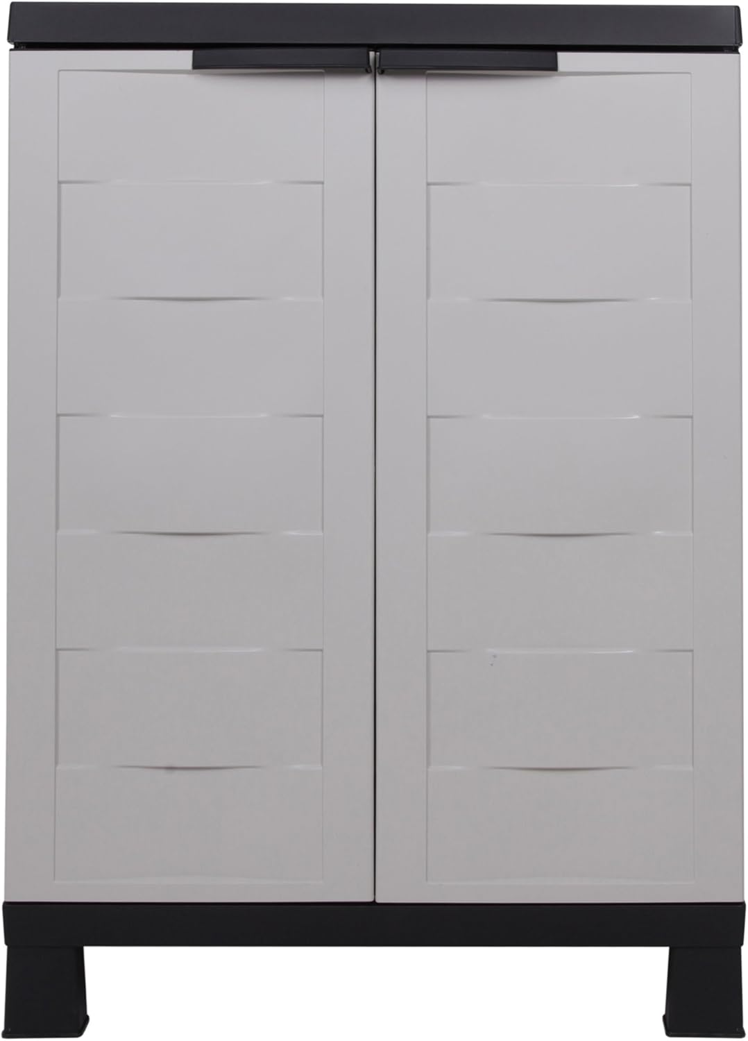 ⚒️ Bau & Montage – Ondis24 Haushaltsschrank aus Kunststoff, kleiner Prestige-Multifunktionsschrank, abschließbar, mit Füßen 67 x 37 x 93 (H) cm, schneller Aufbau, bewährtes Modell – Bild 2