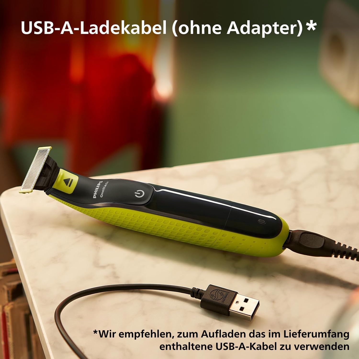 ⚡ Elektro & Technik – Philips OneBlade 360 mit Konnektivität Face+Body, Elektrischer Bartschneider, Rasierer und Body Groomer mit 360-Klingen-Technologie, 360-Klinge, 5in1 verstellbarer Kamm, Body Kit, (Modell QP4631/30) – Bild 9