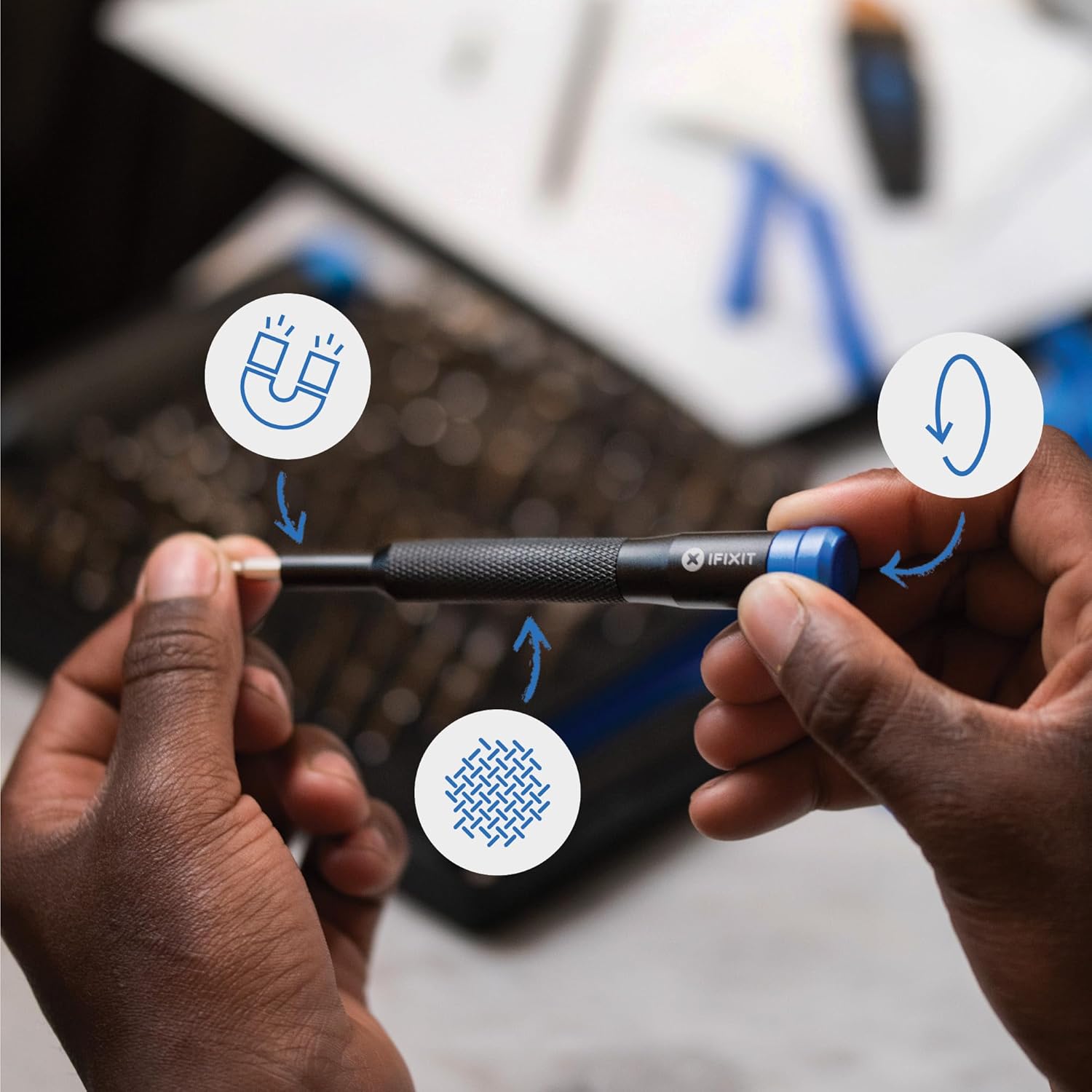 ⚡ Elektro & Technik – iFixit Pro Tech Tool Kit (Black Edition) – Bild 6