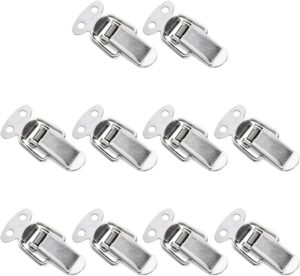 ⚒️ Bau & Montage – Toddmomy 10 Stück Teiliges Verstärkte Schnappverschluss Robustes Industrie Case Lock Zubehör Mini Toggle Latch für Werkzeugkoffer Schränke Holzkisten Einfache Montage Langlebig