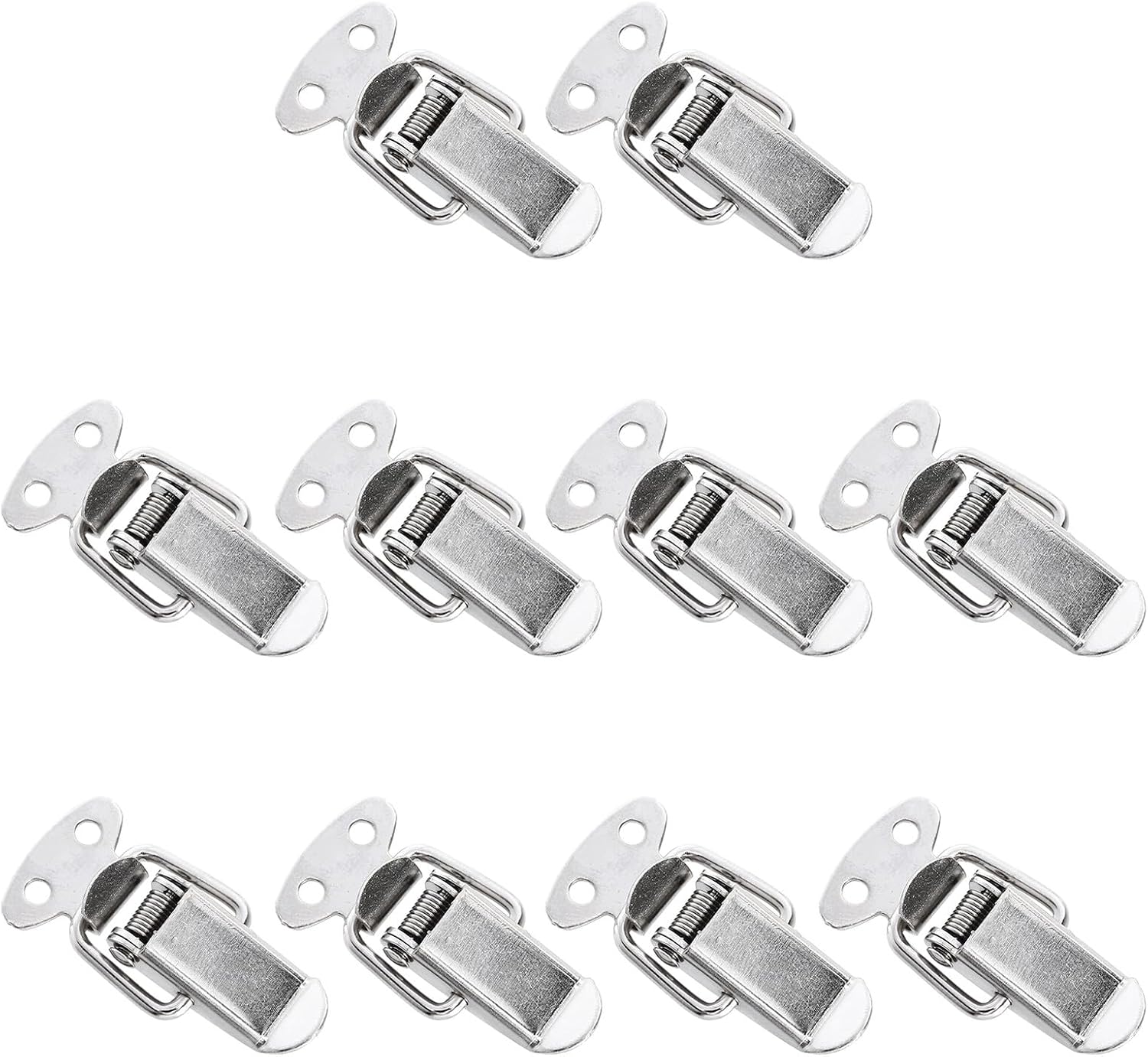 ⚒️ Bau & Montage – Toddmomy 10 Stück Teiliges Verstärkte Schnappverschluss Robustes Industrie Case Lock Zubehör Mini Toggle Latch für Werkzeugkoffer Schränke Holzkisten Einfache Montage Langlebig
