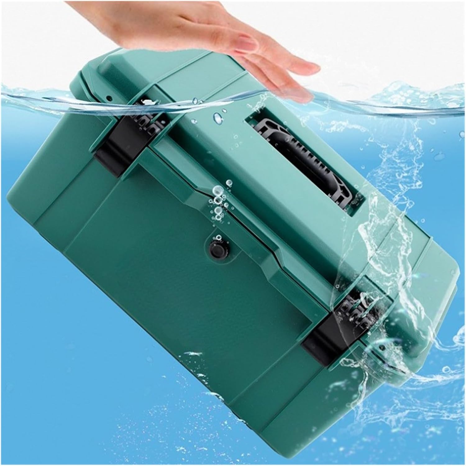 ⚡ Elektro & Technik – Wasserdichter staubdichter Werkzeugkasten aus Kuns 16 18 22 Zoll Werkzeugkasten Wasserdichter Werkzeugkoffer für Heimreparaturen Elektriker Multifunktionale Reparaturbox Aufbewahrungsbox Werkzeug-Orga – Bild 5