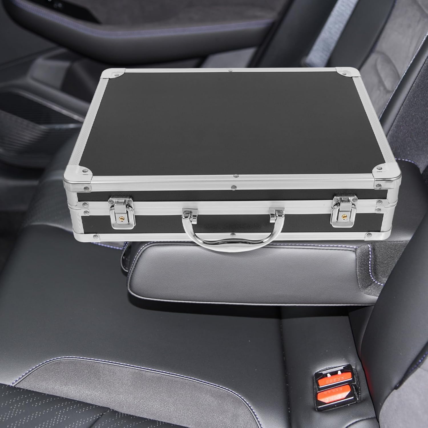 ⚒️ Bau & Montage – Aluminium-Werkzeugkoffer, tragbar, stoßfest, multifunktional mit schlagfestem Design und robustem Aluminiumgehäuse für Handwerker und mobile Profis – Bild 4
