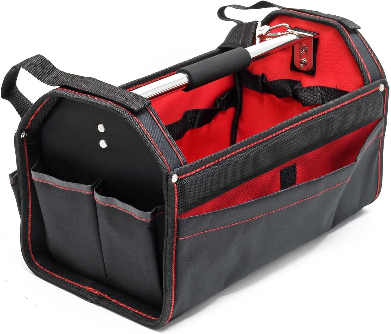⚡ Elektro & Technik – L-Werkzeugtasche mit verstellbarem Schultergurt und Tragegriff, Innen- und Außentaschen – Bild 2
