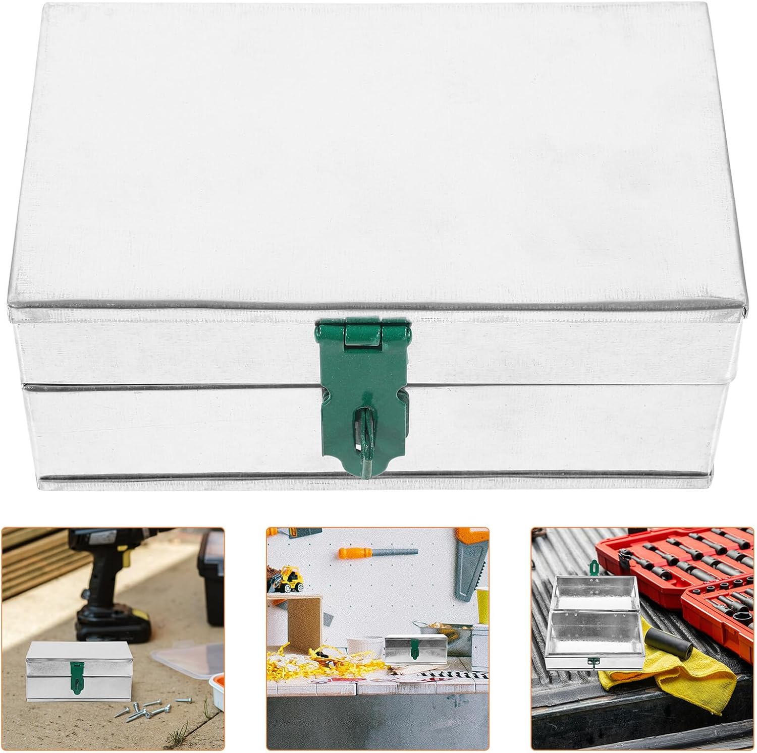 🔥 Angebote & Aktionen – Hartschalen werkzeugkasten mit Schloss Robuste Aufbewahrungsbox für Haushalt und Reparatur Kompakte Tragbare mit Rundem Kantendesign Widerstandsfähig und Vielseitig Einsetzbar – Bild 6