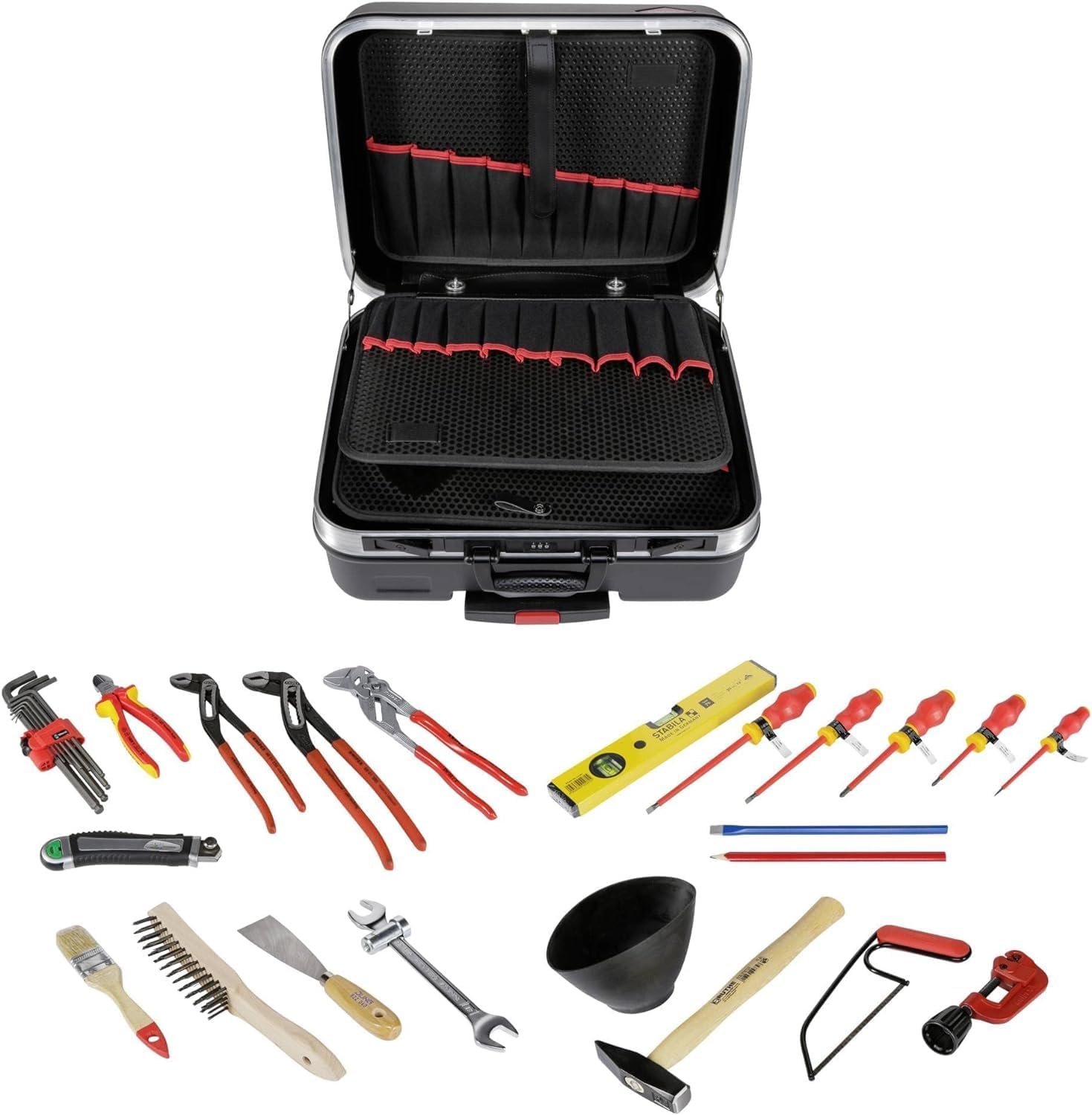🔥 Angebote & Aktionen – KNIPEX Big Basic Move 00 21 06 HK S Tool Box 31-Piece 515 mm