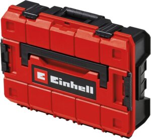 ⚒️ Bau & Montage – Original Einhell E-Case SF Systemkoffer (max. 25 kg, universelle Aufbewahrung und Transport von Zubehör und Werkzeug, stapelbar, spritzwassergeschützt, inkl. 2 x Schaumstoffeinlage)