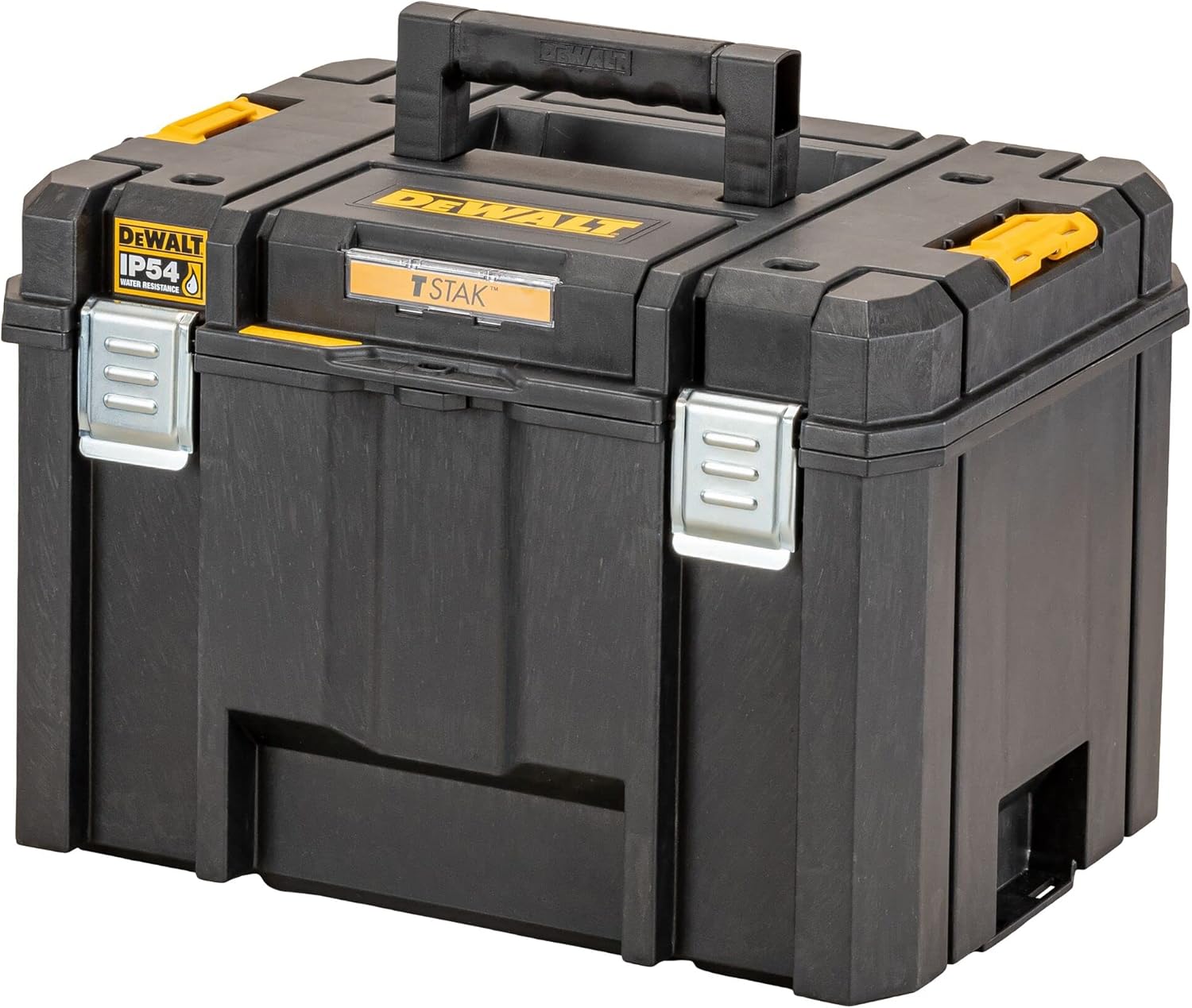 ⚒️ Bau & Montage – DEWALT TSTAK Deep Tool Box VI, DWST83346-1 (44 L Volumen, großvolumige Box, kombinierbar mit anderen TSTAK-Boxen, sichere Aufbewahrung von Elektrowerkzeugen und Handwerkzeugen, IP54), Multi, Einheitsgröße