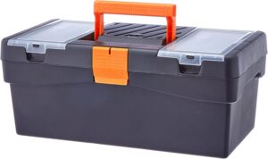 🔥 Angebote & Aktionen – Basic Tayg 16-inch Tool Box 400 x 217 x 166 MM,Black-Orange, 112553