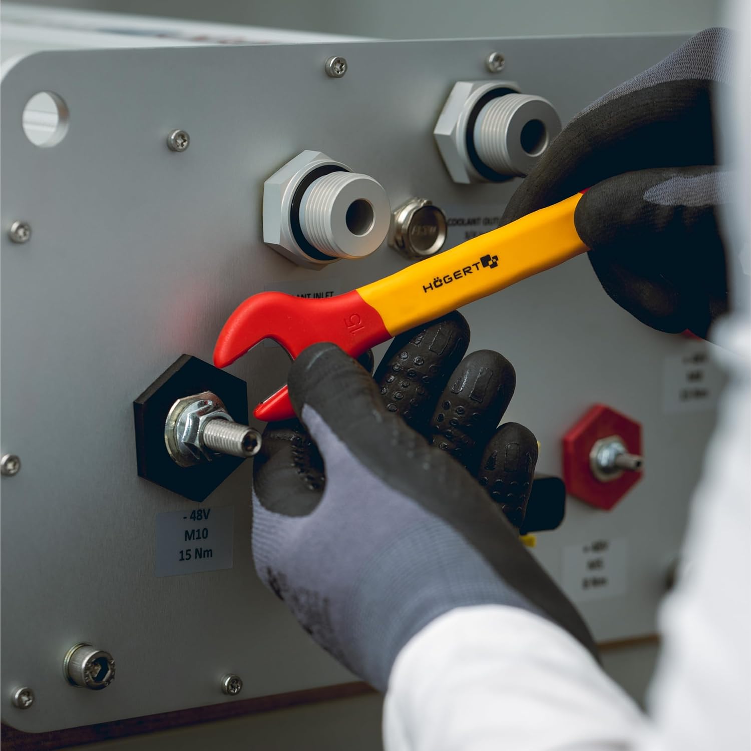 ⚡ Elektro & Technik – HÖGERT TECHNIK 25-teiliges Elektriker-Werkzeugset, isolierter 1000-V-Handschraubendreher, Schlitz- und Kreuzschraubendreher, Zange, Spannungsprüfer, Kunststoffkoffer, Werkzeugset – Bild 5