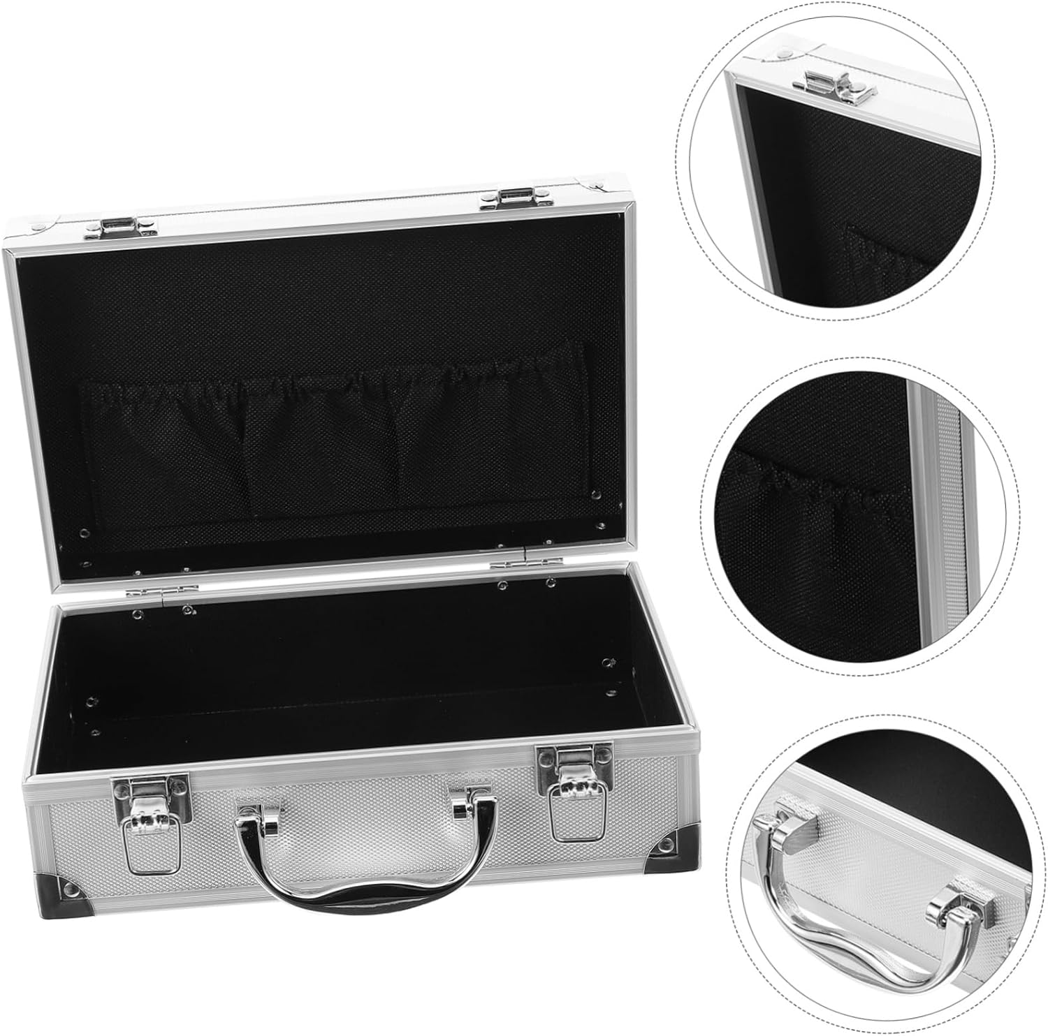 🚗 KFZ & Werkstatt – Angoily Robust tool box organiser for car maintenance, storage of tools, made of metal, portable tool box with handle – Bild 9