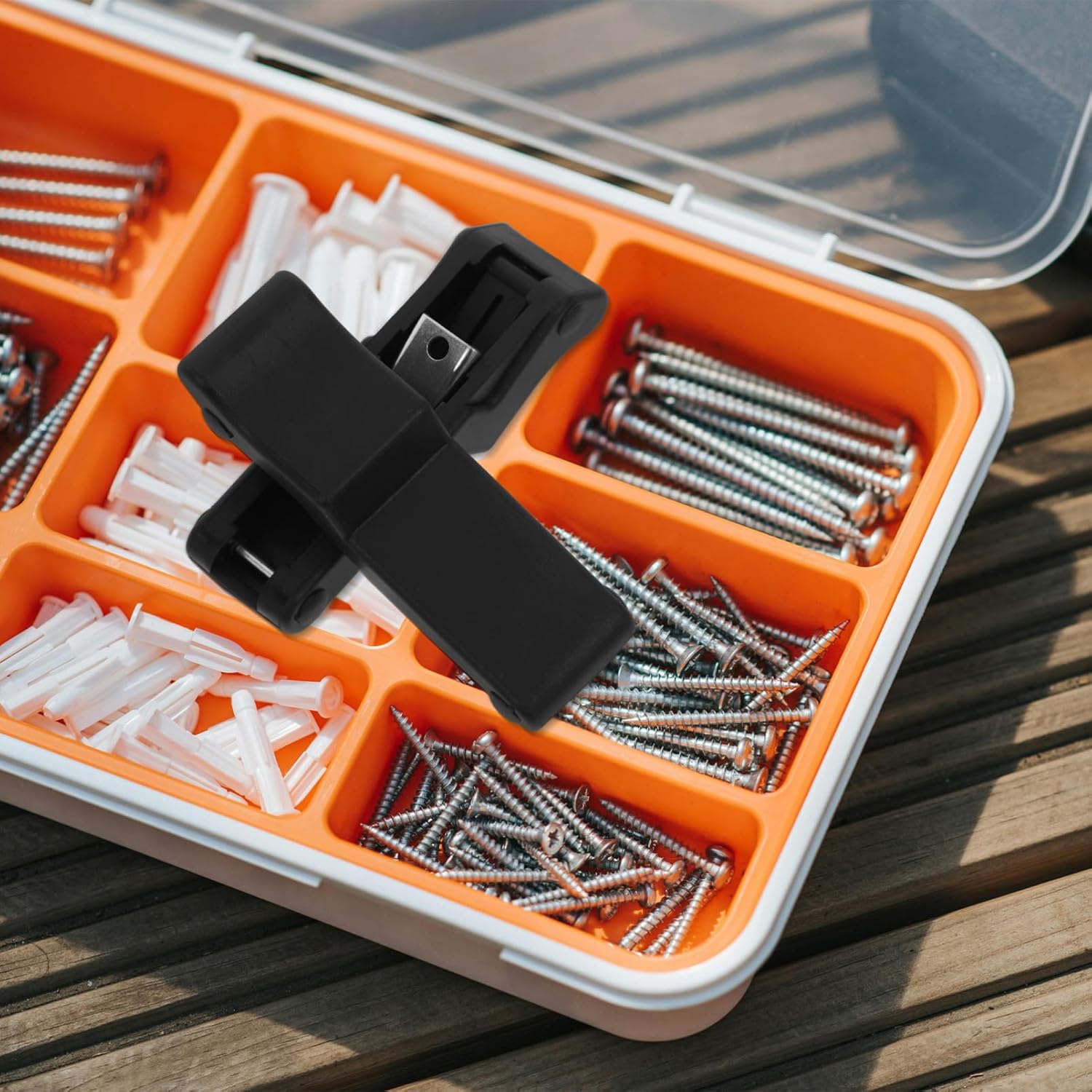 ⚒️ Bau & Montage – NOLITOY 2 Stück Teiliges Flexibles mit Befestigungsbügel Universeller Kastenverschluss für Werkzeugkoffer Fahrzeug Maschinenschrank Einfache Montage Langlebiger Schutz – Bild 5