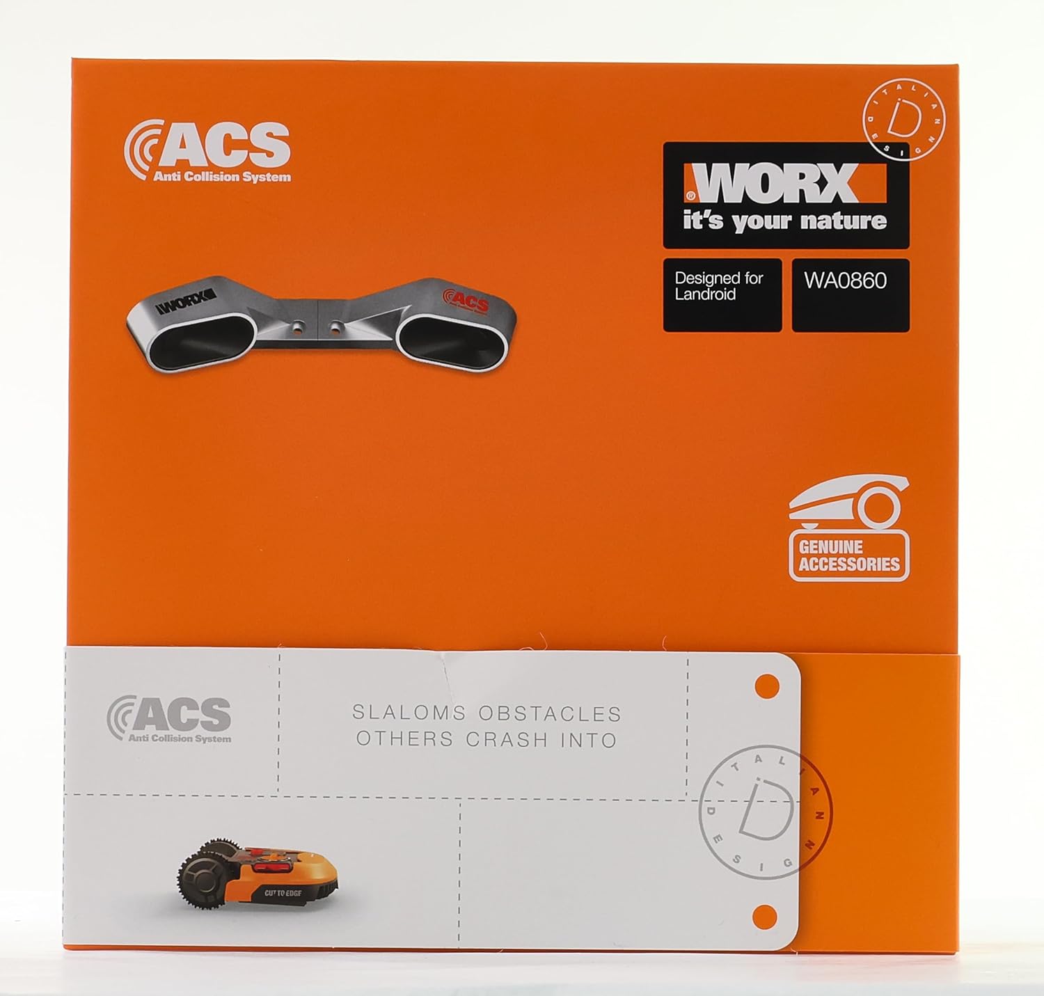 🚗 KFZ & Werkstatt – WORX WA0860 Landroid Module Collision Sensor ACS - Obstacle Avoidance - Compatible with All Landroid Models from 2019 - Colour Silver – Bild 8