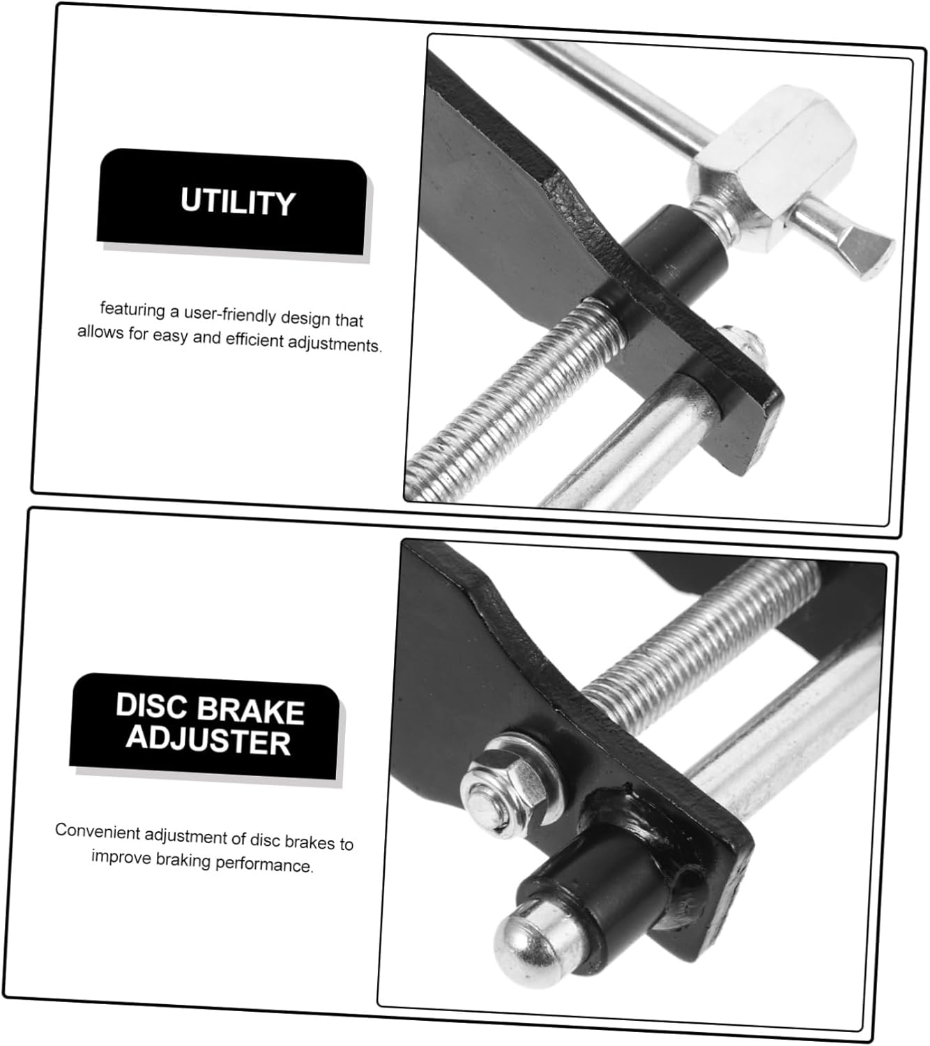 🚗 KFZ & Werkstatt – MAGICLULU Car Brake Piston Compression Tool Brake Caliper Piston Reset Tool Car Brake Pad Spreader Brake Caliper Adjustment Tool for Efficient Brake Maintenance Ratchet Box – Bild 9