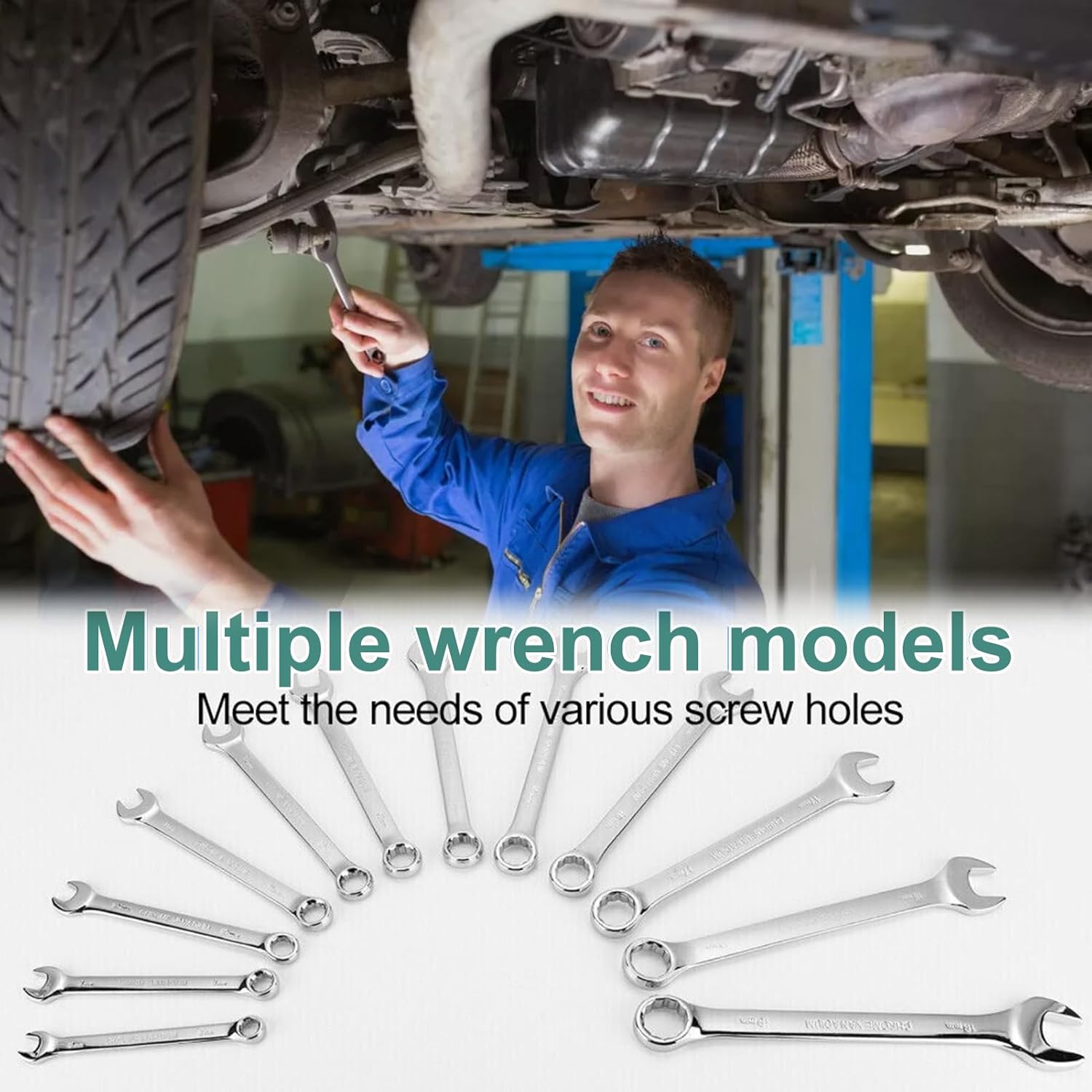 🚗 KFZ & Werkstatt – 216-Piece Ratchet Case Tool Box 1/4 Inch, 3/8 Inch, 1/2 Inch Socket Spanner Set Vanadium Tool and Bit Set Including Bit Attachment Adaptor for Cordless Screwdrivers Tool Set – Bild 8