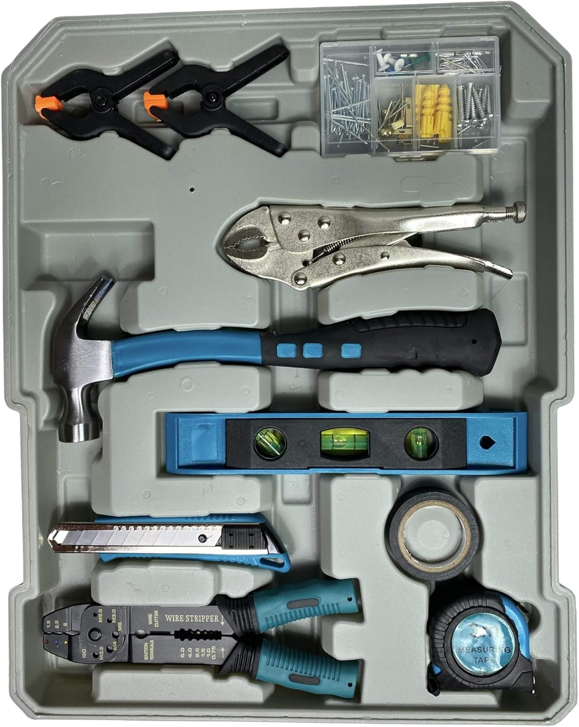 🔥 Angebote & Aktionen – Kraftwelle Tool Trolley Tool Box 188 Piece Tool Set Aluminium Case Rollable 4 Inserts Ratchet Set Car Motorcycle Screwdriver Ring Ratchet – Bild 9