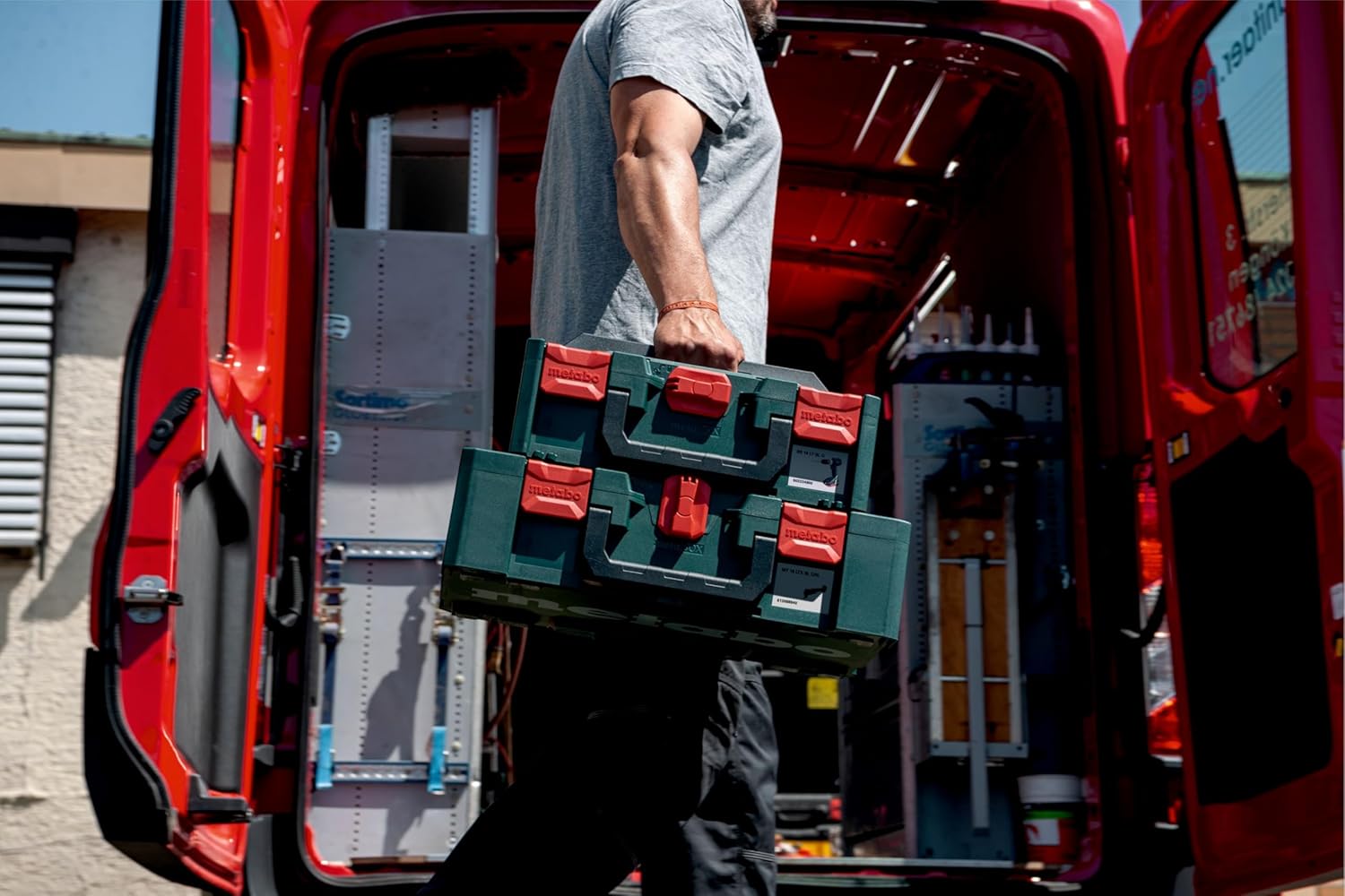 ⚒️ Bau & Montage – Metabo metaBOX 118 für BS/SB, 12V (626885000) Maße: 396 x 296 x 118 mm, Koffervolumen: 8,4 L, maximale Belastbarkeit Deckel: 125 kg – Bild 3