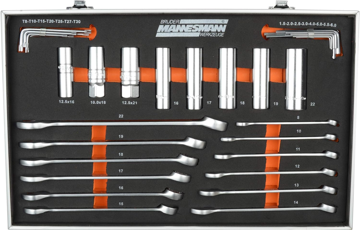 🚗 KFZ & Werkstatt – Brüder Mannesmann Tools M98432 Socket Spanner Set 232 Pieces – Bild 3