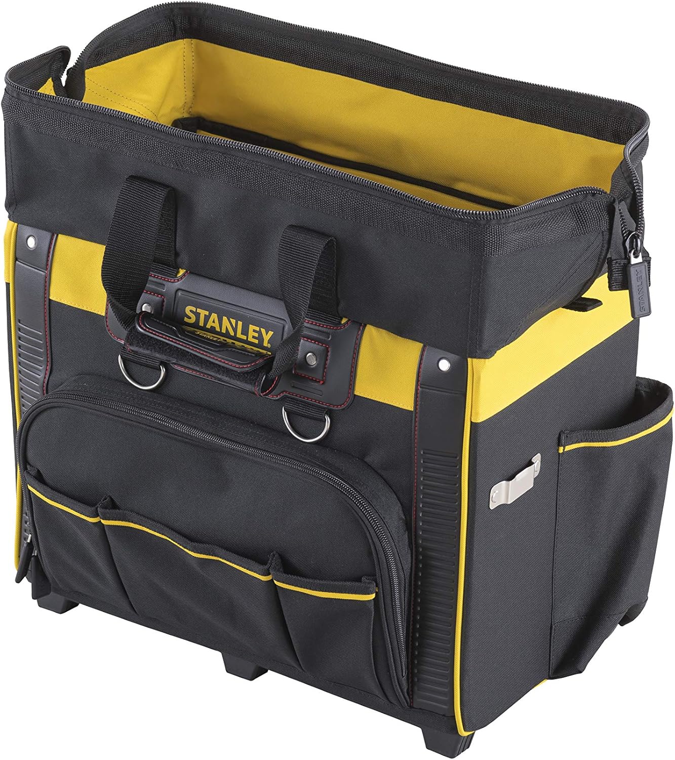 ⚡ Elektro & Technik – Stanley FatMax Werkzeugkasten (mit leichtgängigen Rollen, robust, große Öffnung, Teleskopgriff, Maße: 50 x 36 x 41 cm), FMST1-80148 – Bild 12