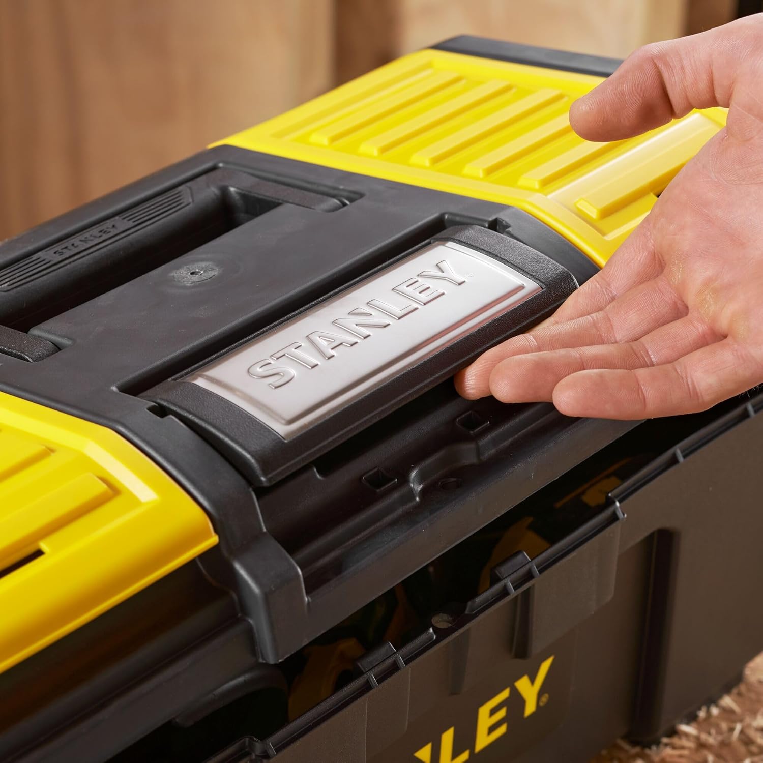 ⚒️ Bau & Montage – Stanley 179217 19-Zoll-One-Touch-Werkzeugkasten zum Selbermachen – Bild 6