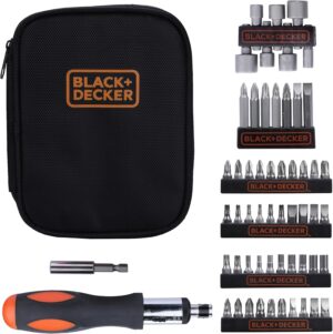 🚗 KFZ & Werkstatt – Black + Decker A7213 Hand Ratchet Set in Case Pack 56 pieces) A7104