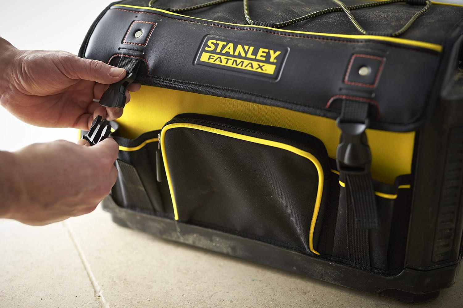 ⚒️ Bau & Montage – Stanley 20-Zoll-FatMax-Tragetasche aus Kunststoff/Stoff mit Deckel – Bild 7