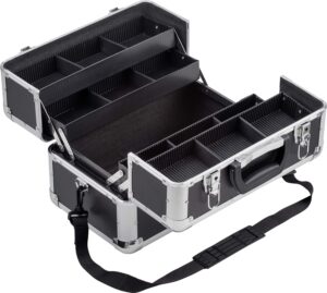 🔥 Angebote & Aktionen – Meister multi-purpose case, lots of storage space, divisible compartments for small parts, lockable, including 2 keys and a carrying strap, cosmetic case, scissors case