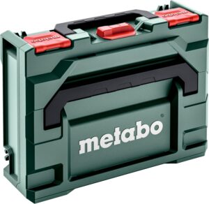 ⚒️ Bau & Montage – Metabo metaBOX 118 für BS/SB, 12V (626885000) Maße: 396 x 296 x 118 mm, Koffervolumen: 8,4 L, maximale Belastbarkeit Deckel: 125 kg