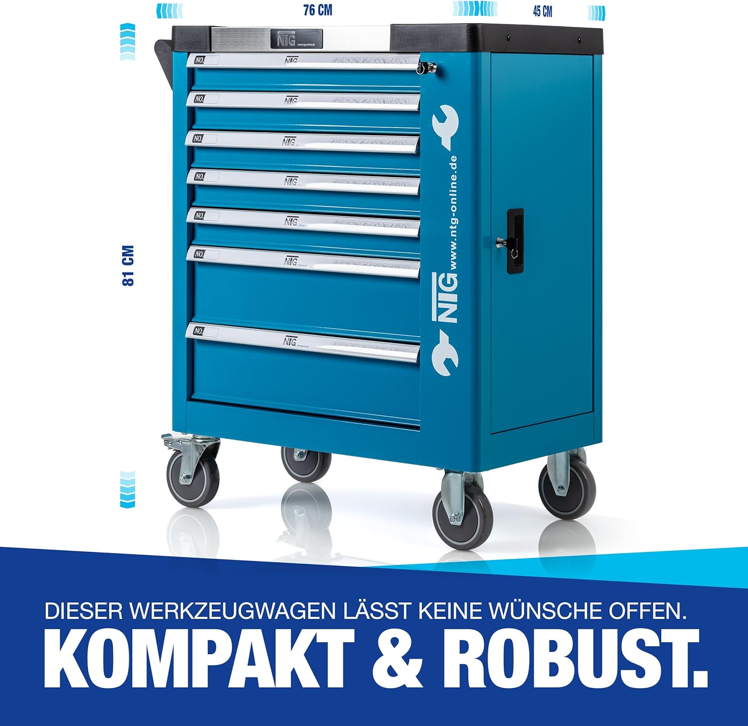 ⚡ Elektro & Technik – Werkzeugwagen, Trolley-Werkzeugkasten, Werkzeugtruhe und 247 Werkzeuge – Bild 2