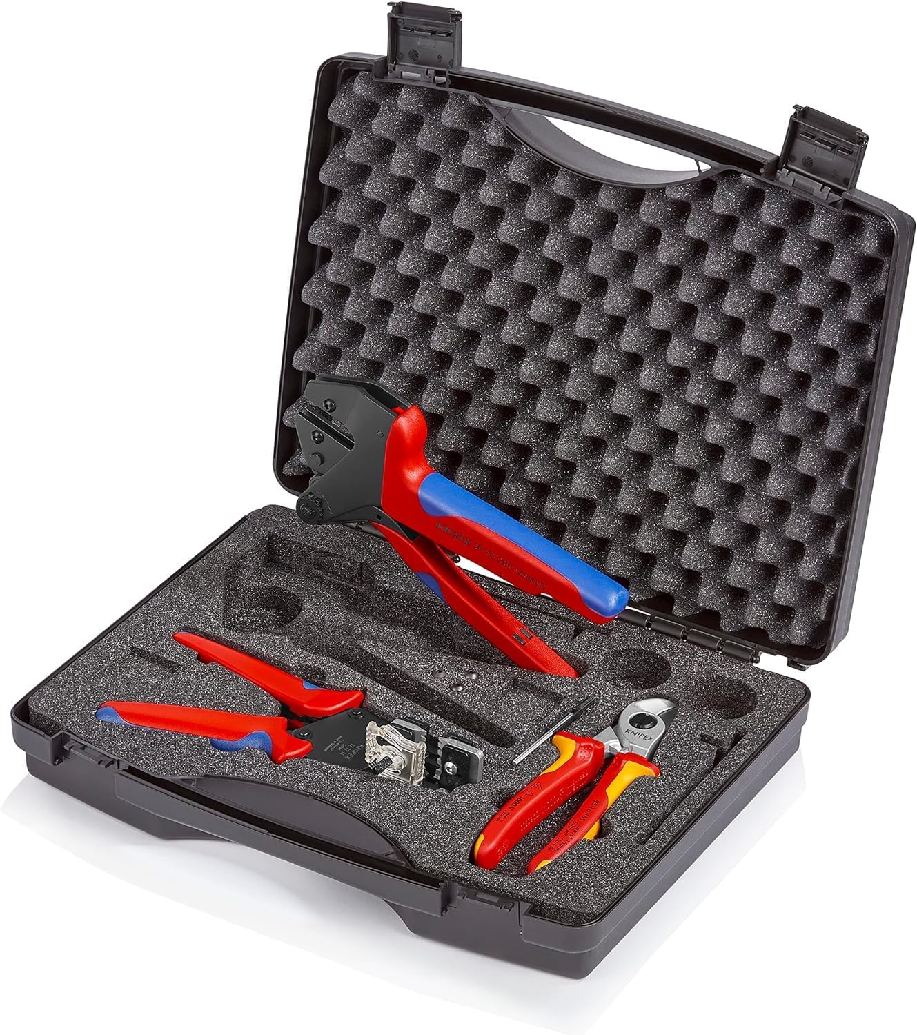 ⚡ Elektro & Technik – Knipex 97 91 01 Werkzeugkoffer für Photovoltaik, mehrfarbig, 3-teiliges Set – Bild 2