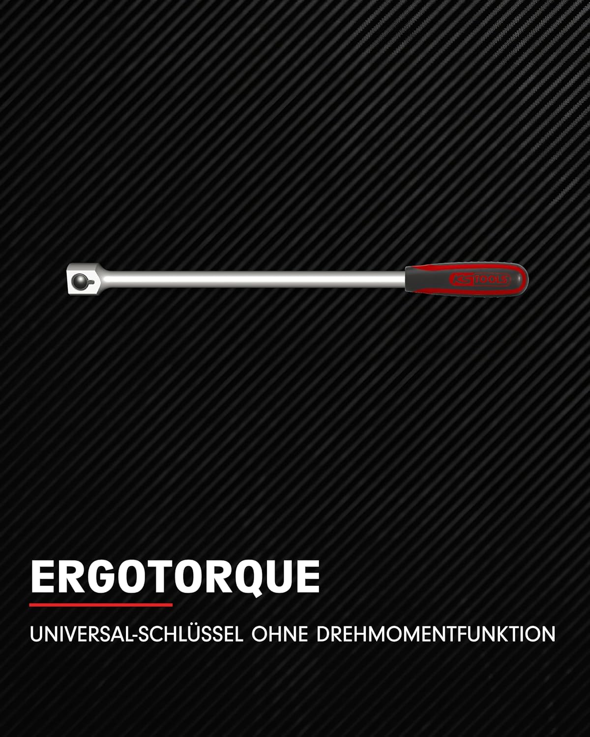 🚗 KFZ & Werkstatt – KS Tools 516.4890 9x12mm ERGOTORQUEplus universal wrench without torque function with retangular tool holder – Bild 2