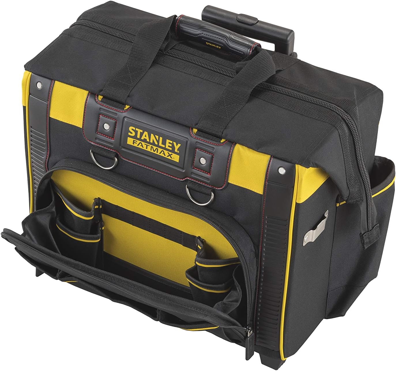 ⚡ Elektro & Technik – Stanley FatMax Werkzeugkasten (mit leichtgängigen Rollen, robust, große Öffnung, Teleskopgriff, Maße: 50 x 36 x 41 cm), FMST1-80148 – Bild 11