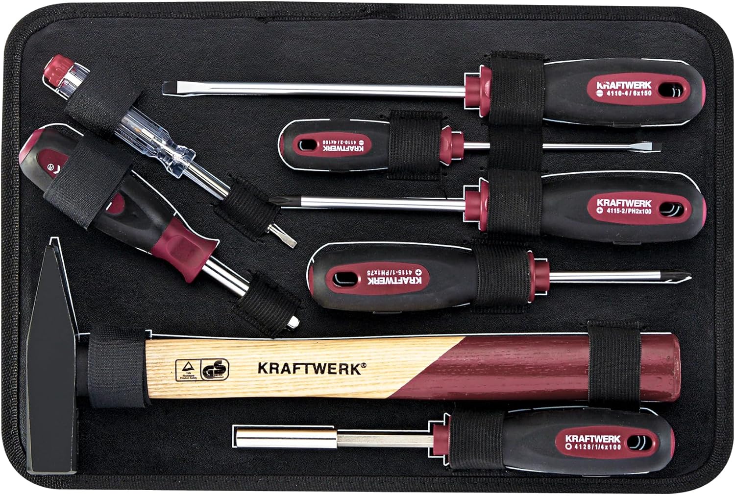 🚗 KFZ & Werkstatt – KRAFTWERK Kraftwerk 3944 Professional Tool Box Aluminium 123 Pieces Tool Box Equipped Socket Spanner Set – Bild 4