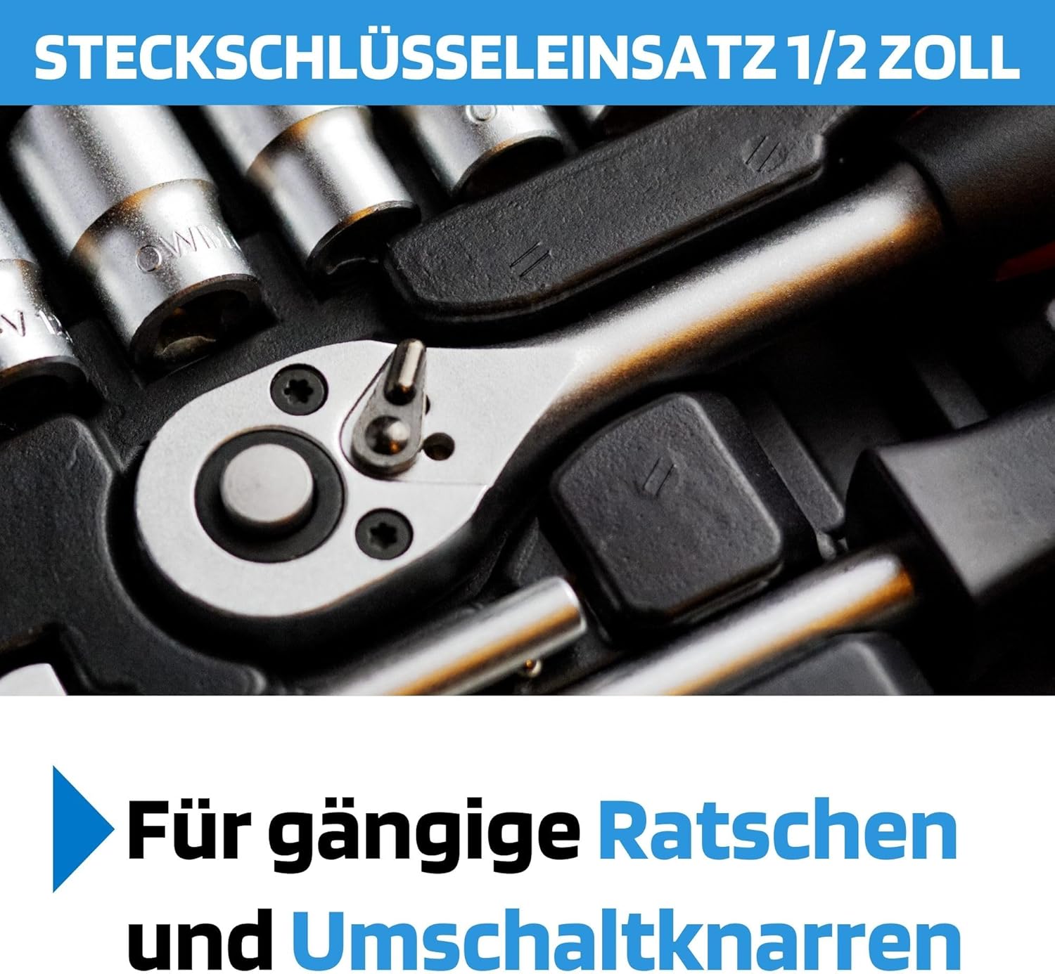 🚗 KFZ & Werkstatt – SW-Stahl 05632L-30 Socket Spanner Insert 1/2 Inch I 30 mm I 12 Point I Multi-Tooth Socket I Long I Socket Set – Bild 3