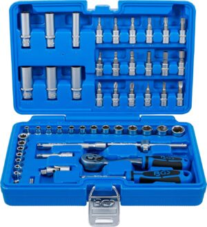 🚗 KFZ & Werkstatt – 52 Pcs. Socket Wrench Set 6,3 (1/4 )