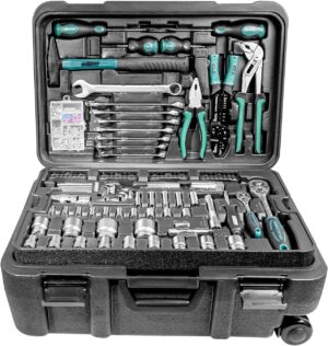 🚗 KFZ & Werkstatt – Brüder Mannesmann Mannesmann M29070 Mobile Tool Box (122 Pieces)
