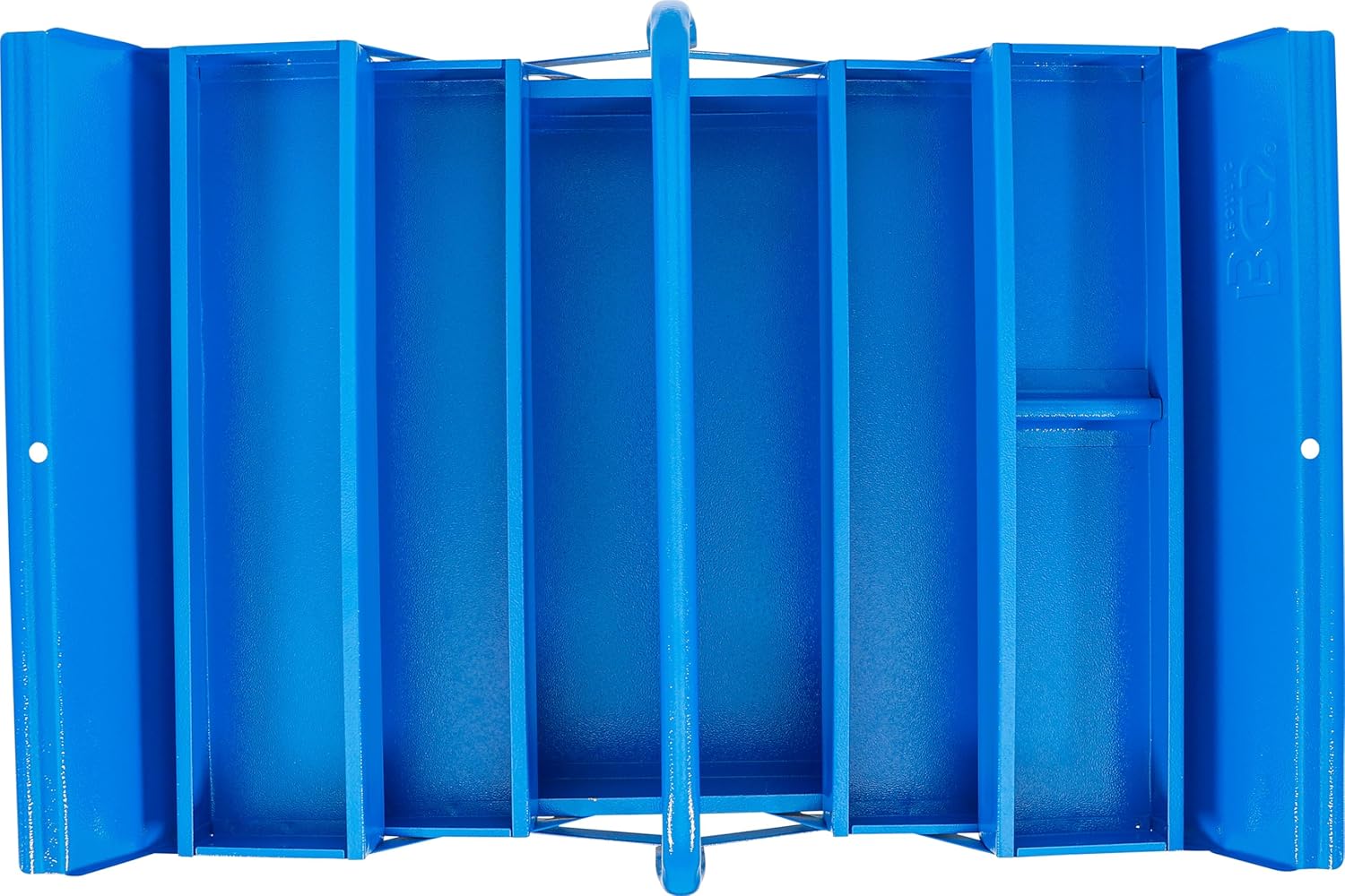 ⚒️ Bau & Montage – BGS 33000 | Metall-Werkzeugkasten | Leer | 420 x 200 x 200 mm | 5 Fächer | Stahlblech – Bild 4