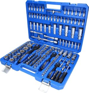 🚗 KFZ & Werkstatt – BRILLIANT TOOLS BT023172 Socket Spanner Set, 172 Pieces, 1/4 Inch, 3/8 Inch, 1/2 Inch [Powered by KS Tools]