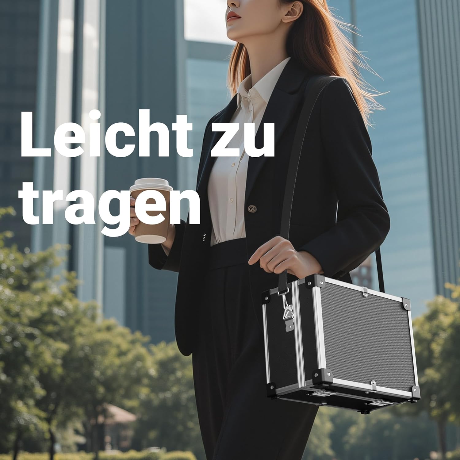 🔥 Angebote & Aktionen – Storage Aluminium Lockable Case with Reinforced Edges 32 x 23 x 16 cm – Bild 5