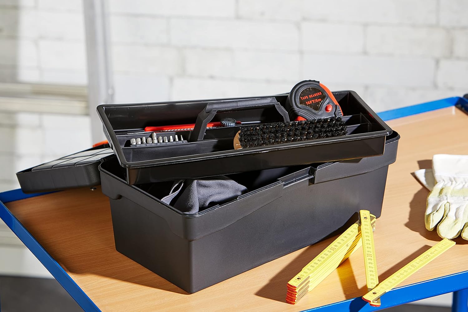 🔥 Angebote & Aktionen – Basic Tayg 16-inch Tool Box 400 x 217 x 166 MM,Black-Orange, 112553 – Bild 5