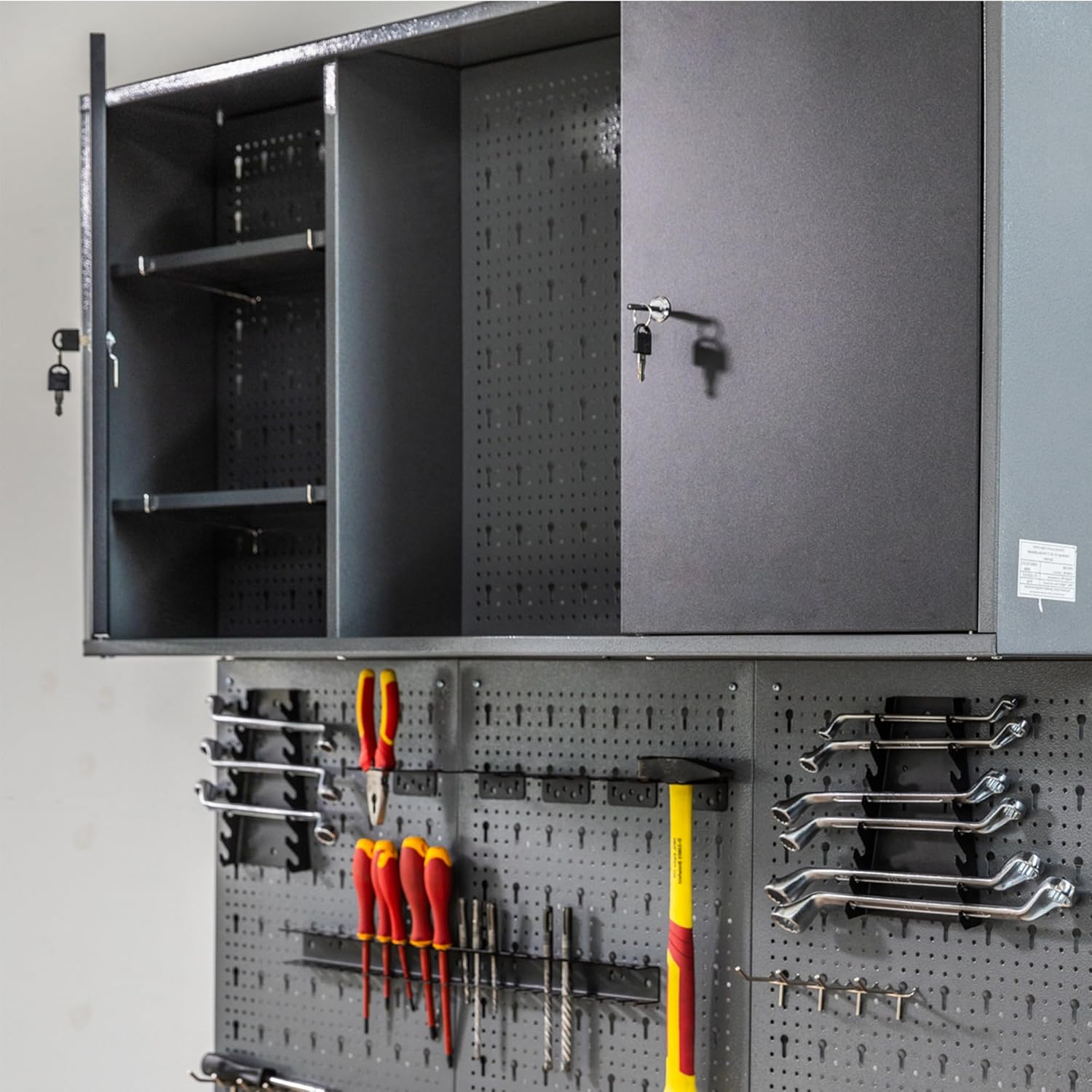 ⚒️ Bau & Montage – Ondis24 Werkstatt, Wandschrank, Werkzeugschrank – Bild 8