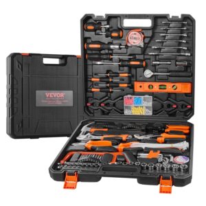 🔥 Angebote & Aktionen – VEVOR Tool Set, 216 Pieces General Household Hand Tool Set, DIY Tool Set with Portable Tool Box, Tool Box for DIY Projects and Car Repairs
