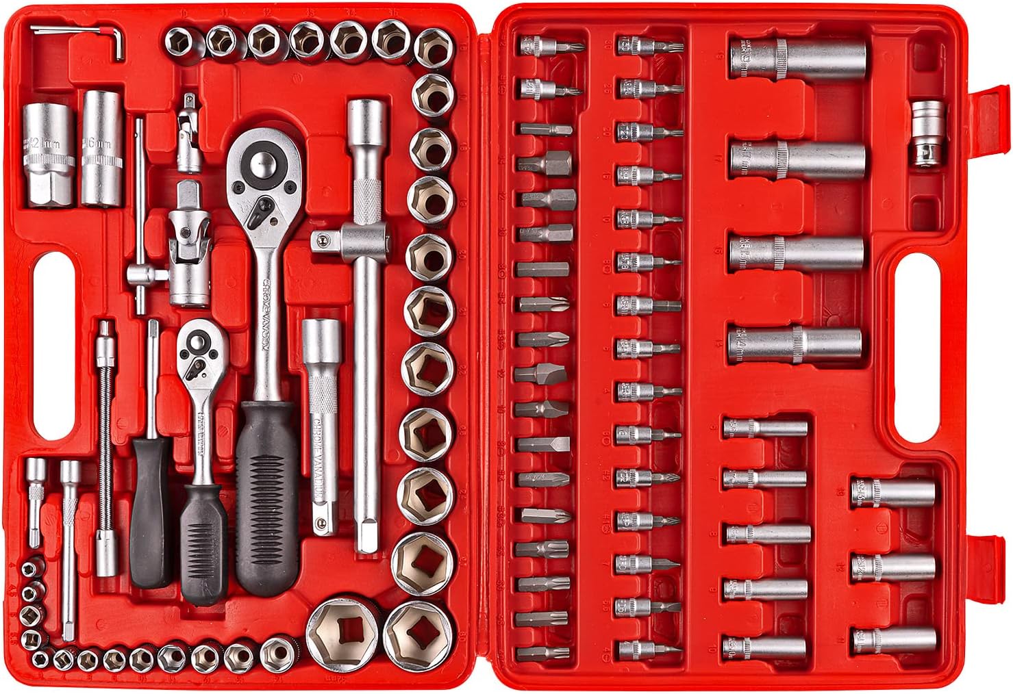 🚗 KFZ & Werkstatt – Socket Spanner Set 1/2 Inch 94 Pieces – Bild 2