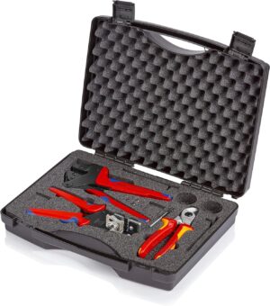 ⚡ Elektro & Technik – Knipex 97 91 01 Werkzeugkoffer für Photovoltaik, mehrfarbig, 3-teiliges Set