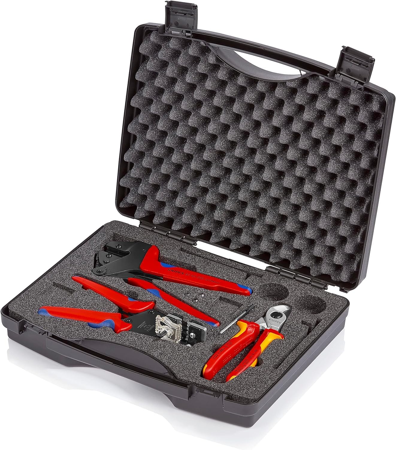 ⚡ Elektro & Technik – Knipex 97 91 01 Werkzeugkoffer für Photovoltaik, mehrfarbig, 3-teiliges Set
